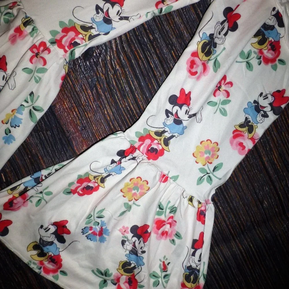 Boutique Minnie Mouse Girls Bell Bottoms Outfit Set